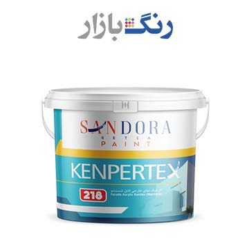ساندورا _ رنگ كنپرتكس سفيد دانه متوسط 218 _ حلب