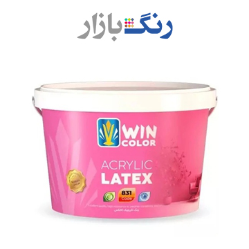 رنگ اكريليك لاتكس وین کالر کد 831 دبه