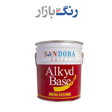 ساندورا _ رنگ جدولي زرد پرتغالي 821 _ حلب