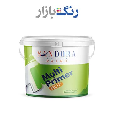ساندورا _ مولتي پرايمر پوششي جهت زيركار پلاستيك و اكريليك داخلي 607 _ گالن