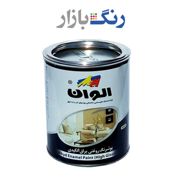 الوان _ رنگ روغني براق قرمز 144 _ ربعي