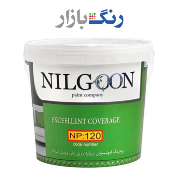 رنگ پلاستيك درجه يك نیلگون کد 120 دبه