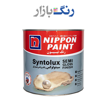 رنگ روغني نيم براق سفيد نیپون کد 311 گالن