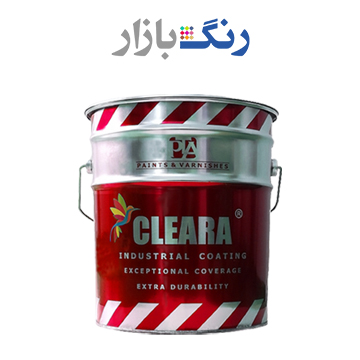 رنگ پلي اورتان سفيد براق رويال کلرا گالن