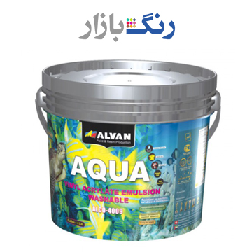 الوان _ پوشرنگ تمام پلاستيك مات 4009 ـ دبه