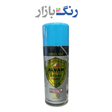 الوان _ اسپري براق آبي 361 _ نيمي