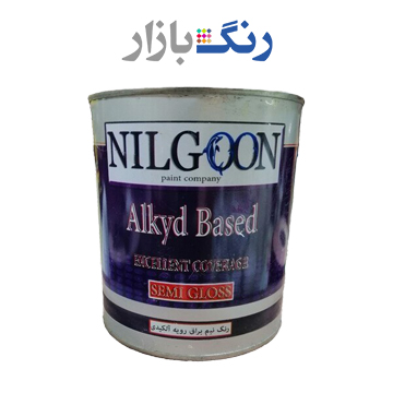 رنگ روغني نيمه براق 400 نیلگون گالن