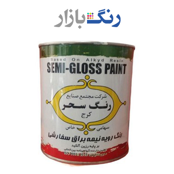 رنگ روغني نيم براق 601 سحر گالن