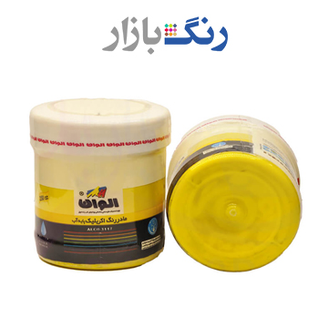 الوان _ مادر رنگ اكريليك زرد 521 _ ربعي