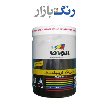 الوان _ مادر رنگ اكريليك مشكي 599 _ كوارت