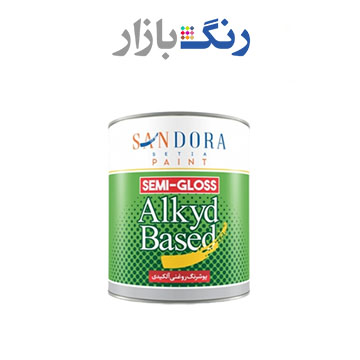 ساندورا ـ رنگ روغني براق سبز 544 ـ كوارت