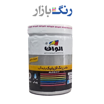 الوان _ مادر رنگ اكريليك نقره اي 593 _ كوارت