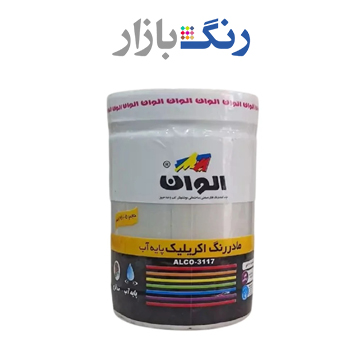 الوان _ مادر رنگ اكريليك سفيد صدفي 590 _ كوارت