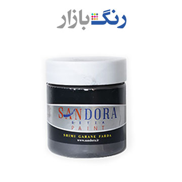 ساندورا _ رنگ تزئيني كربني 136 _ ربعي